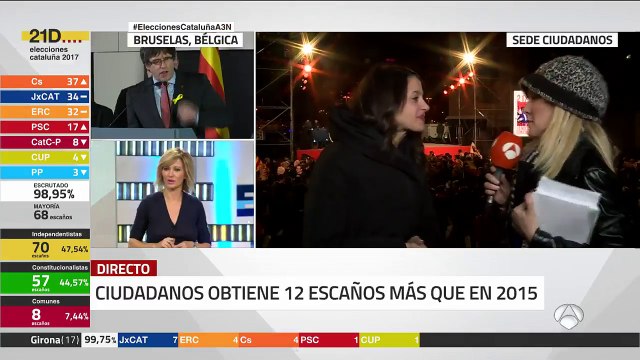Arrimadas: Los separatistas han perdido fuerza, todo lo que no han podido hacer no lo harán ahora