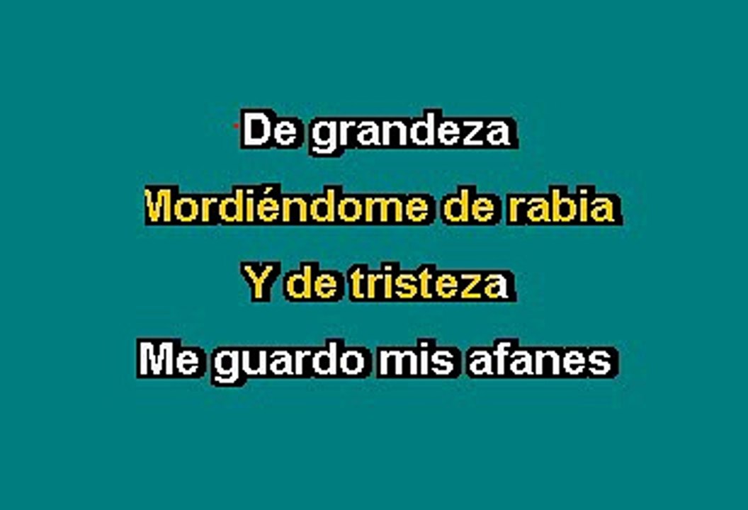 Banda pequeños musical - Mentira (Karaoke con voz guia)