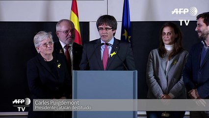 Puigdemont celebra victoria electoral que "nadie puede discutir"