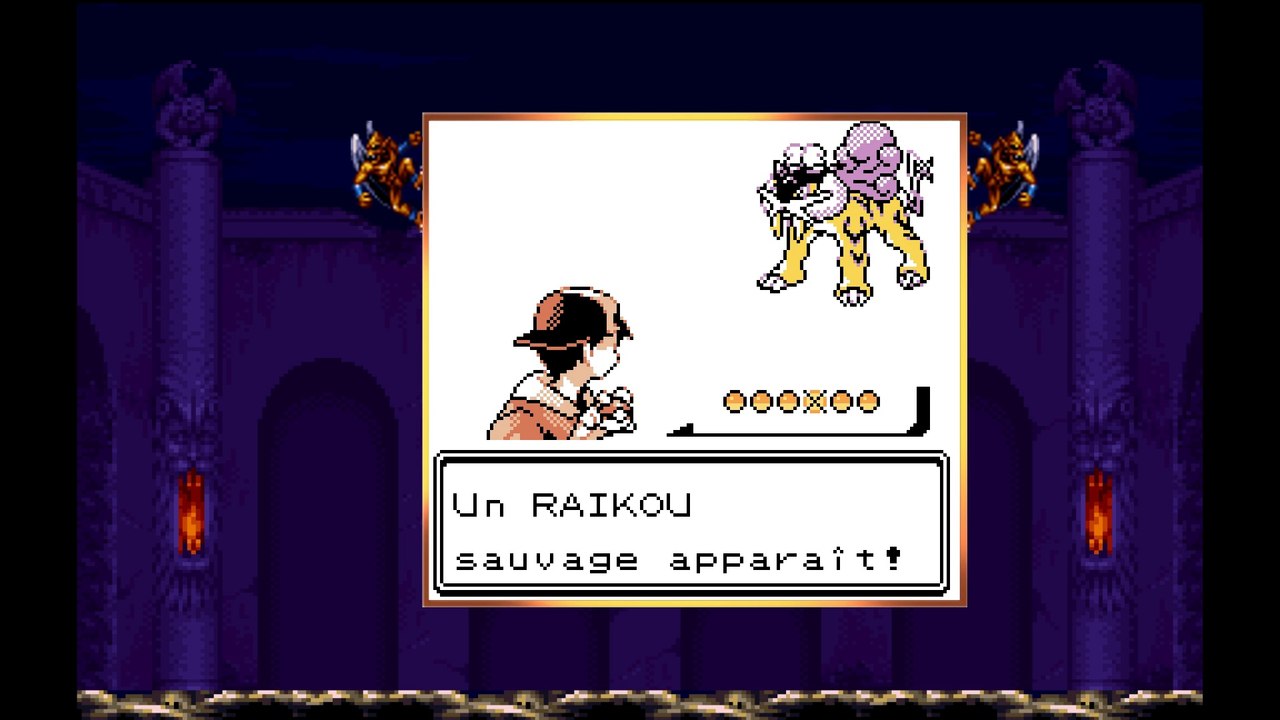Pokémon Version Or/Argent/Cristal - méthode pour la première rencontre des félins légendaires