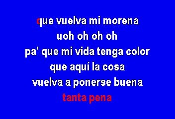 Hector El Torito Acosta - Que Vuelva Morena (Karaoke)