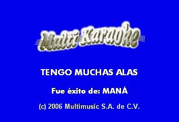 Maná - Tengo muchas alas (Karaoke)