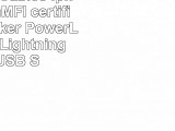 Pack de 3 Câbles iphone 90 cmMFI certifié Apple Anker PowerLine  Câble Lightning