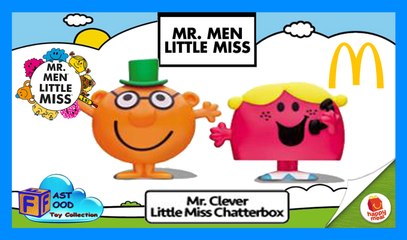 2017 Mr. Clever & Little Miss Chatterbox McDonald's Happy Meal Toys | fastfoodTOYcollection