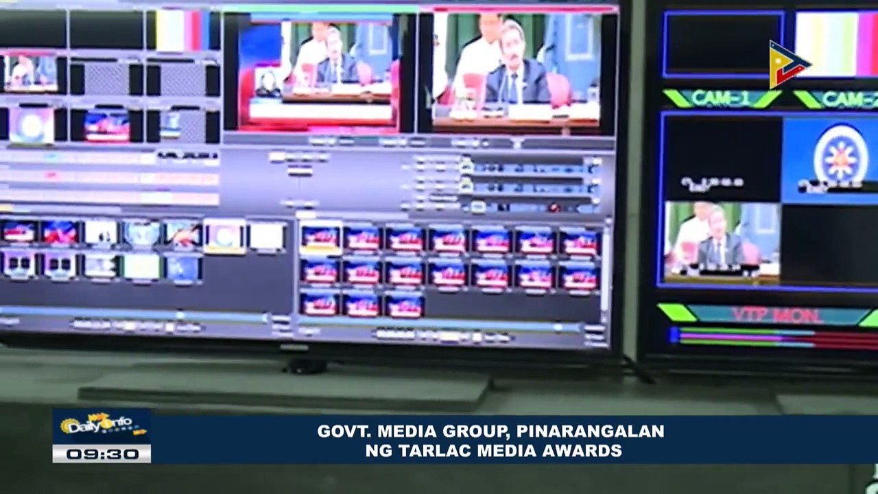 Gov't media group, pinarangalan ng Tarlac Media Awards