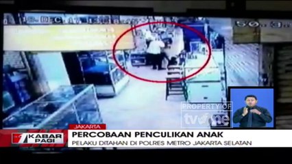 Pelaku Penculikan Anak yang Terekam CCTV Menyerahkan Diri ke Polisi