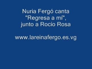 Nuria Fergó canta "Regresa a mí"
