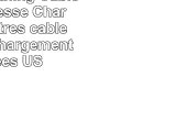 OKCS Lightning Cable textile tressé Chargeur 3 mètres câble recharge chargement données