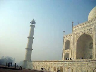 The close view of Taj Mahal
