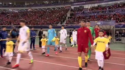 China vs Korea Republic Qualifiers Road To Russia World Cup 2018