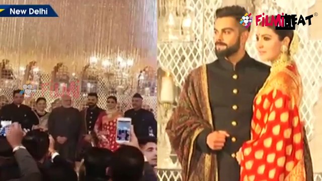 PM Modi at Virat Kohli Anushka Sharma wedding Reception, Watch VIDEO| FilmiBeat