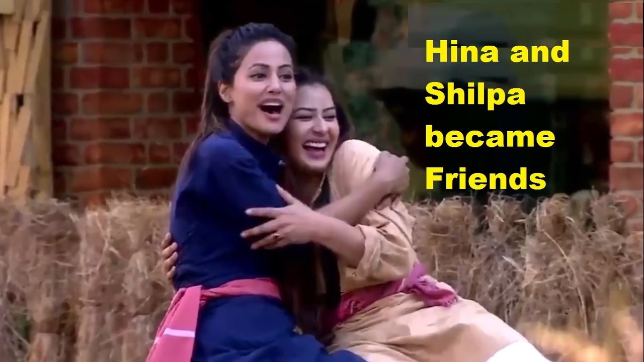 Big Boss 11 - Hina and Shilpa Become Friends
