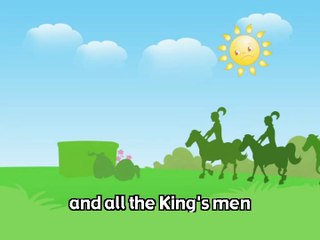 Humpty Dumply Sat On A Wall song