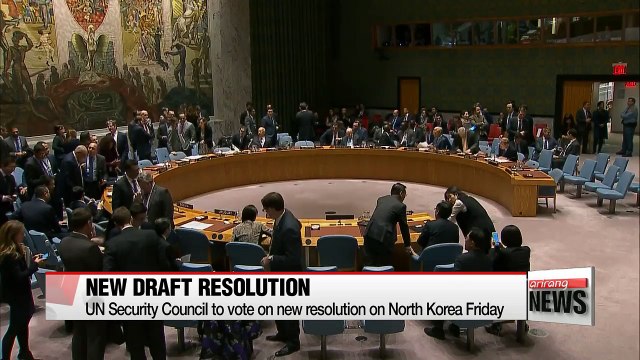 UN to vote on new North Korea resolution further restricting oil supply