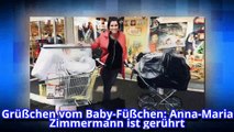 Grüßchen vom Baby-Füßchen - Anna-Maria Zimmermann ist gerührt-3TIluZ8TAuo