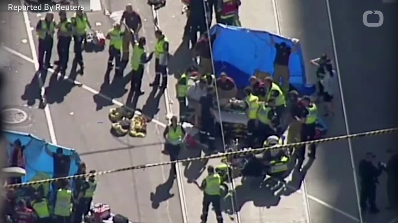 Car Plows Into Pedestrians In Australia