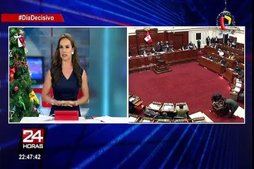 Continúa debate en el Congreso de la República sobre vacancia presidencial