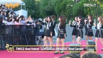 TWICE(트와이스)·Red Velvet(레드벨벳) 'SORIBADA AWARDS' Red Carpet (소리바다 케이뮤직 어워즈)-GFMkekYi6UM