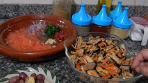 وجبة عشاء _ طاجين بوزروك ( بلح البحر ) مع طبخ ليلى-SFIQhfHZpVY