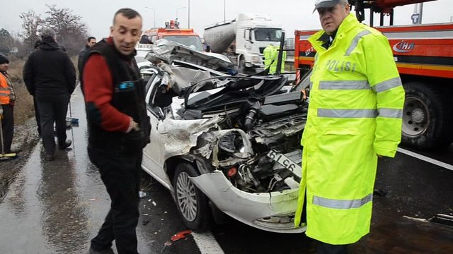 Eskişehir'de trafik kazası; 1 ölü