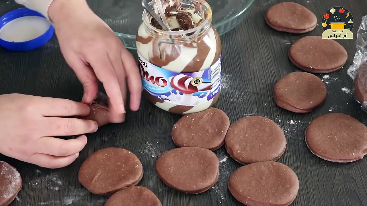 خلية النحل محشية بالنوتيلآ _ فطائر محشية بالنوتيلا _ منوعات ام فراس-BpAc6VuP_bA