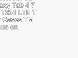 Clavier Bluetooth Samsung Galaxy Tab 4 70 T230 3G T231 LTE T235 Cooper Cases TM Optimus