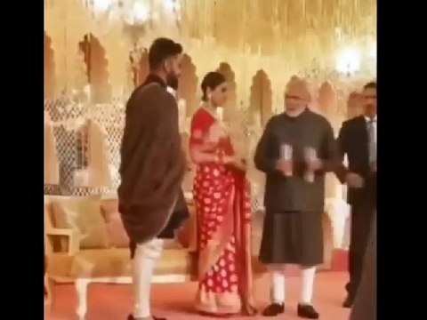 PM Narendra Modi attends Virat and Anushka's wedding reception in Delhi