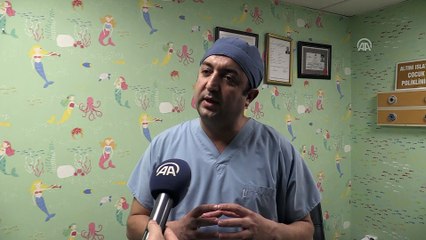 Kalbi sağda atan bebek yeni yemek borusuyla yaşama bağlandı - KAHRAMANMARAŞ