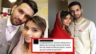 Zaid Ali Gives a Shut up Call to Those Who were Commenting on His Wife