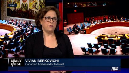 Vivian Bercovici –former Canadian Ambassador to Israel on Daily Dose with Jeff Smith