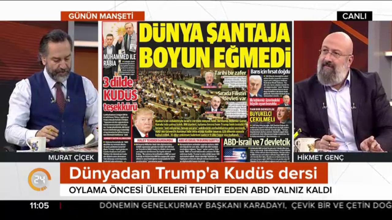 "Dünyadan ABD'ye Kudüs dersi"