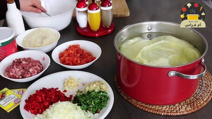 محشي اللهانة . الكرنب . الملفوف - مطبخ العائلة العراقية ام فراس-4XeMPMtvpVU