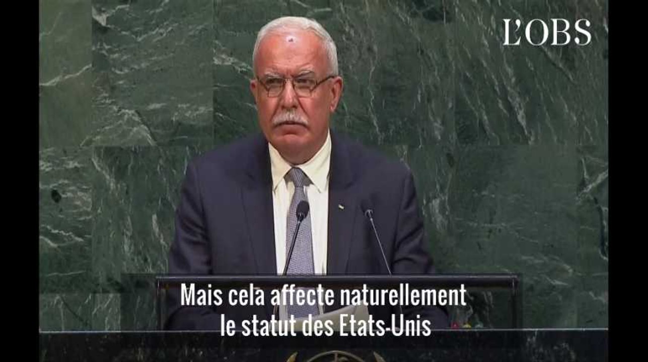 "Les Etats-Unis ont échoué au test de Jérusalem", dénoncent les Palestiniens à l'ONU