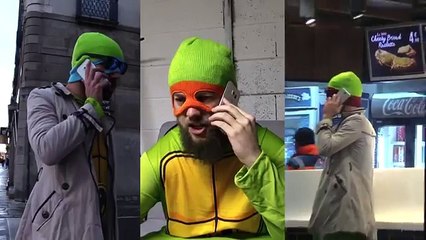 Rennes-PSG  Les coulisses de l'envahissement de terrain des tortues Ninja