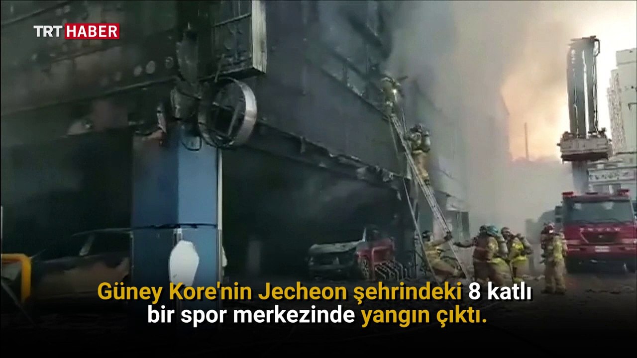 Güney Kore'de spor merkezinde çıkan yangın 28 can aldı