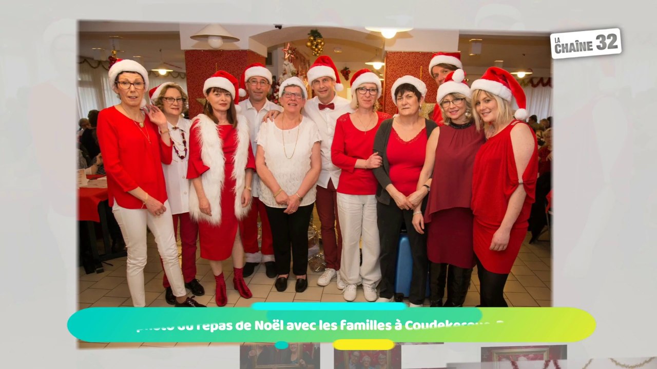 L'album photo du repas de Noël avec les familles à Coudekerque-Branche