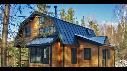 Perfect Cabin at Vermont’s Green Mountains - Small House Design 2018