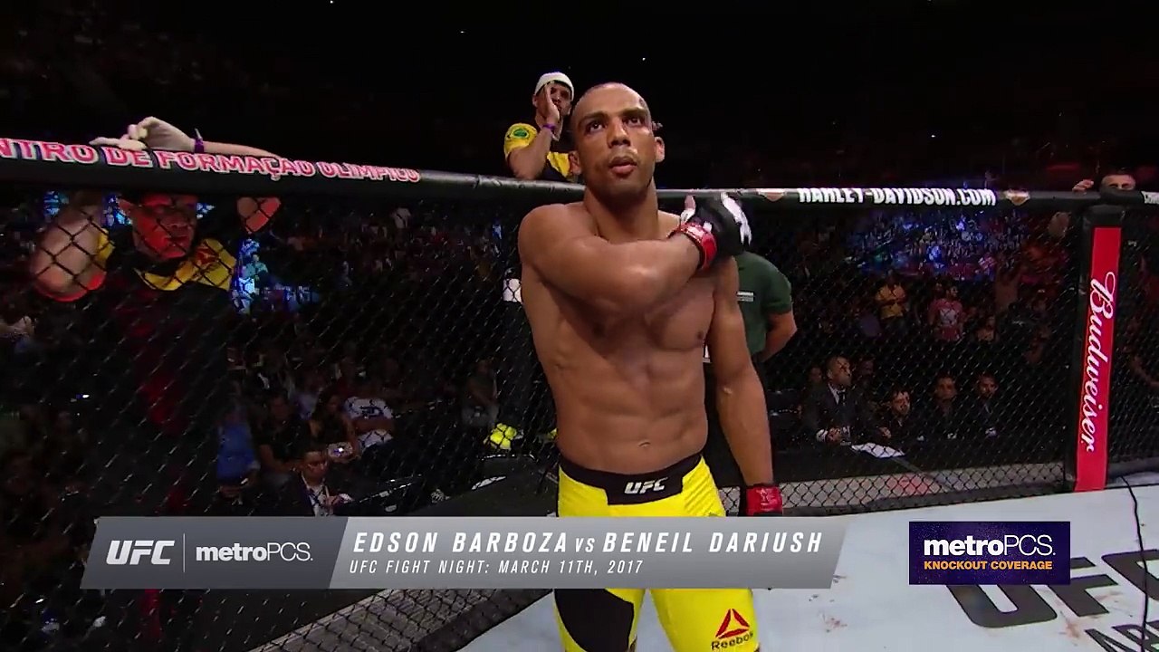 KO of the Week- Edson Barboza vs Beneil Dariush
