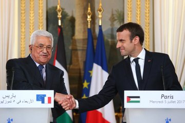 Abbas "Artık Arabulucu Değil" Deyip ABD'ye Rest Çekti, Macron "Filistin'i Tanıyacağız" Dedi