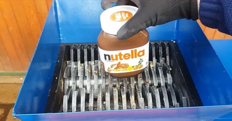 Nutella and The Shredding Machine!