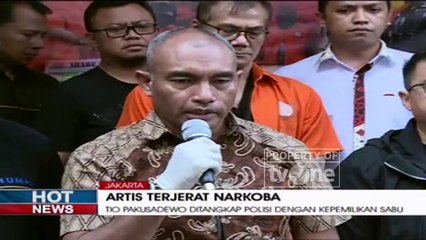 Konfrensi Pers Polda Metro Jaya Tentang Penangkapan Tio Pakusadewo