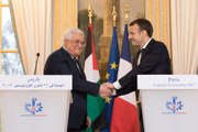 Déclaration conjointe du Président de la République, Emmanuel Macron, et de M. Mahmoud ABBAS, Président de l’Autorité palestinienne.