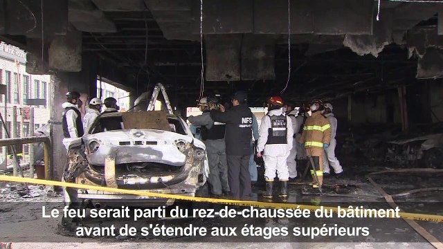 Corée du Sud: enquête après l'incendie d'un immeuble, 29 morts