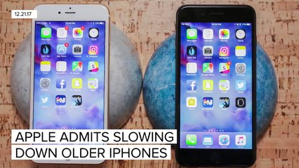 Apple admits to slowing down older iPhones (CNET News)