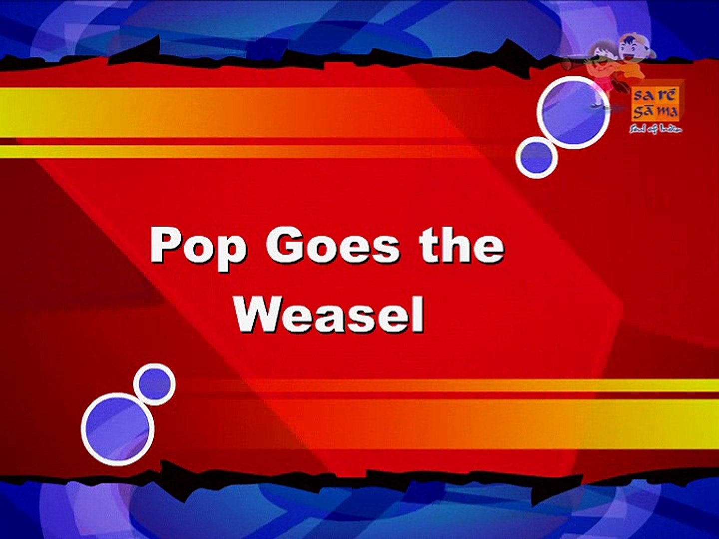 Pop Goes The Weasel - video Dailymotion
