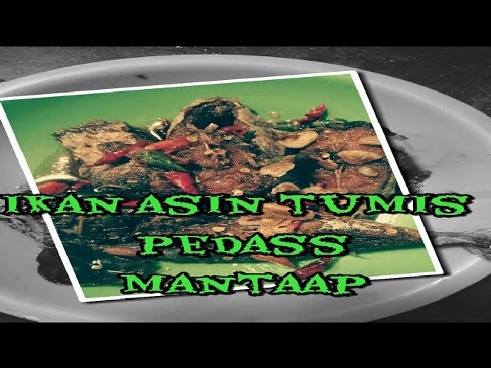 cara mudah memasak tumis ikan asin