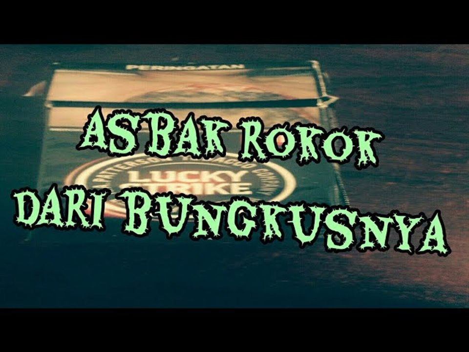 cara membuat asbak dari bungkusnya