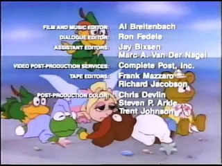 Closing to Muppet Babies: Explore With Us 1993 VHS