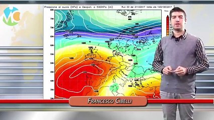 Meteo Sabato 23 dicembre 2017