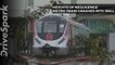 Delhi Metro Train Breaks Through Boundary Wall - DriveSpark